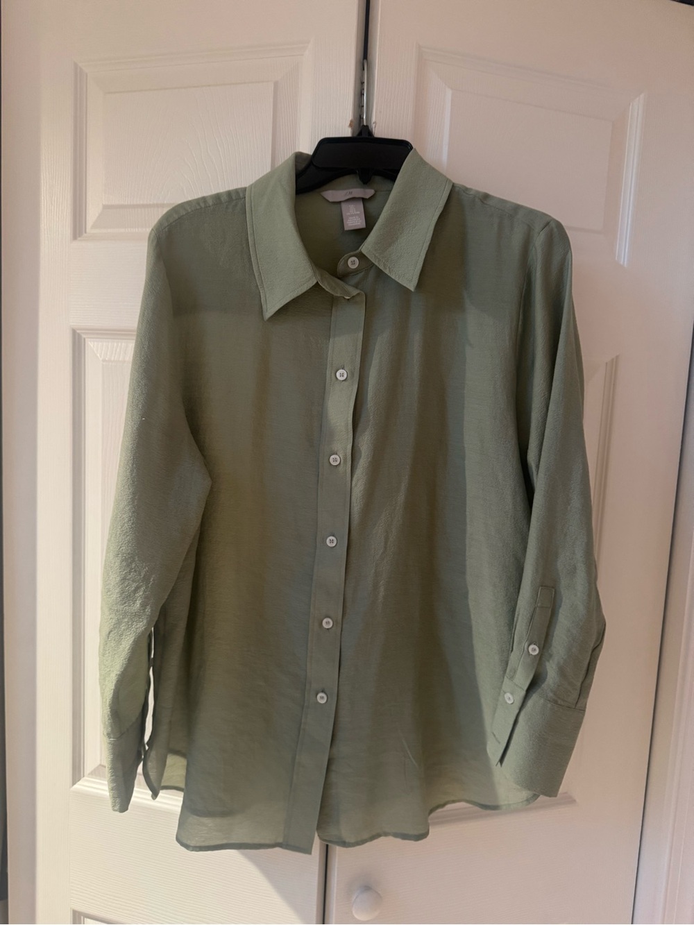 Light Green Women’s Button Shirt